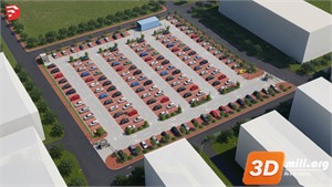 Parking lot Skp Files